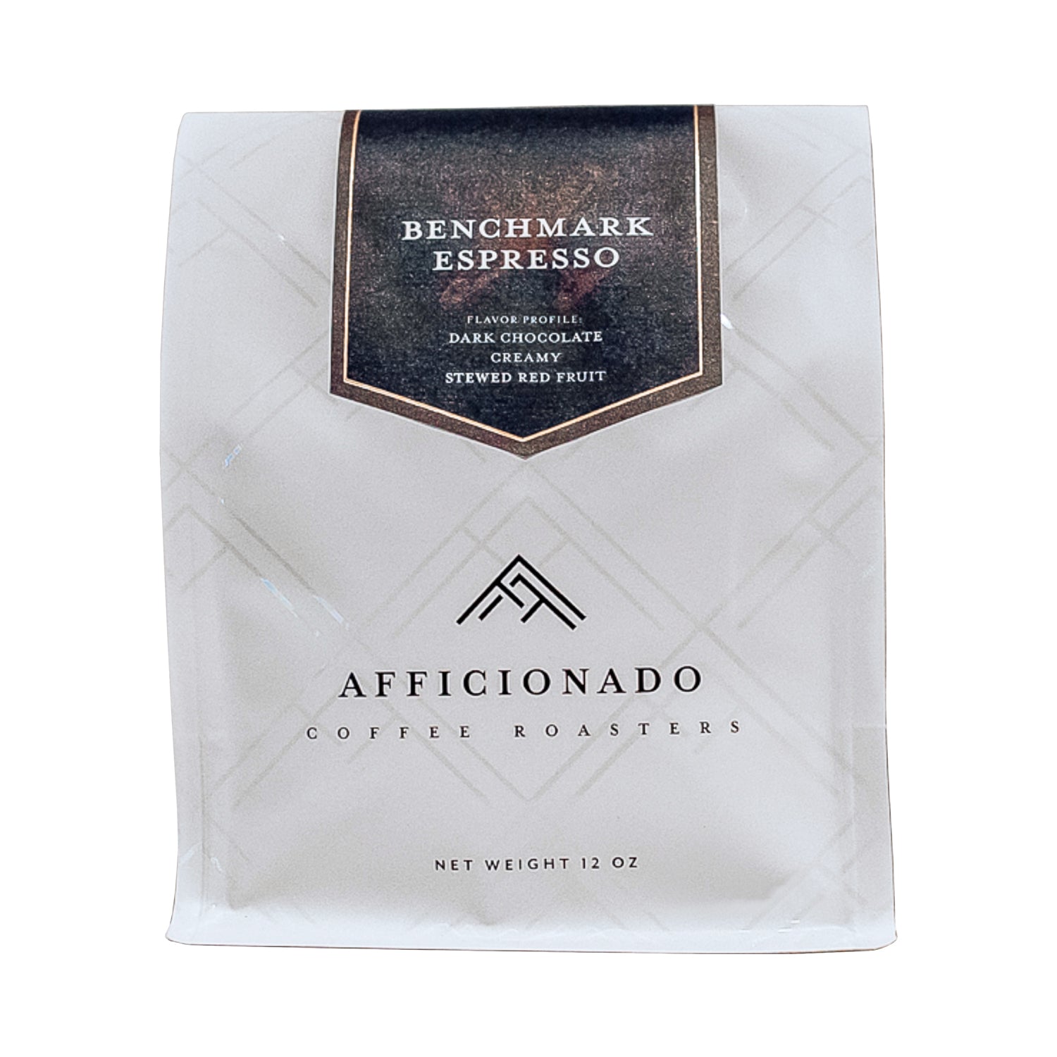 Photo of Afficionado Benchmark Espresso - Dark Chocolate, Creamy, Stewed Red Fruit - 12oz