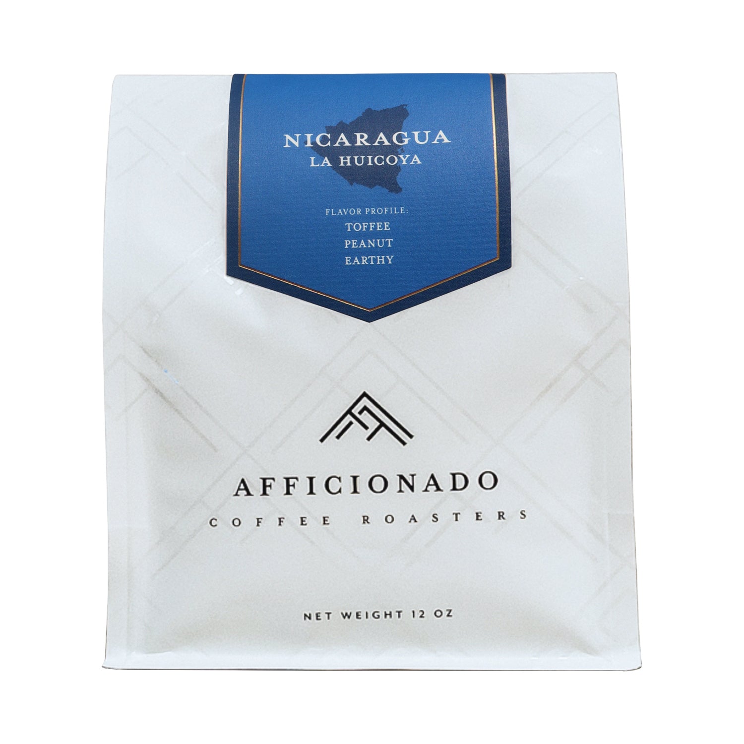 Photo of Afficionado Nicaragua La Huicoya - Toffee, Peanut, Earthy - 12oz