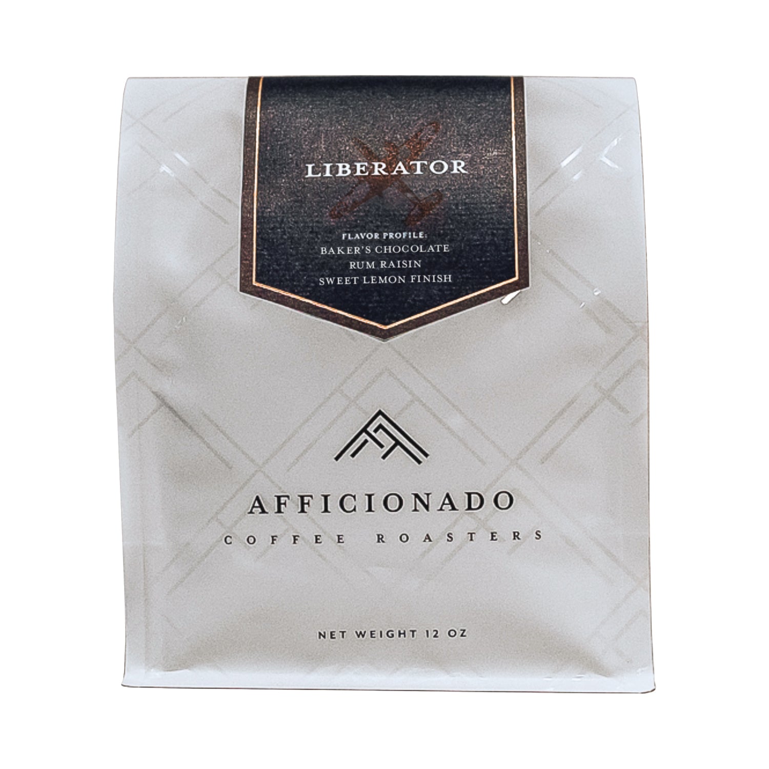 Photo of Afficionado Liberator - Baker's Chocolate, Rum Raisin, Sweet Lemon Finish - 12oz