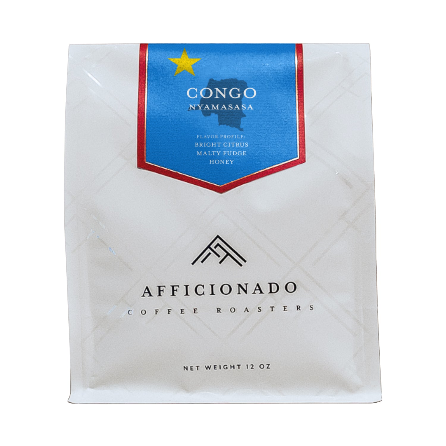 Photo of Afficionado Congo Nyamasasa - Bright Citrus, Malty Fudge, Honey - 12oz