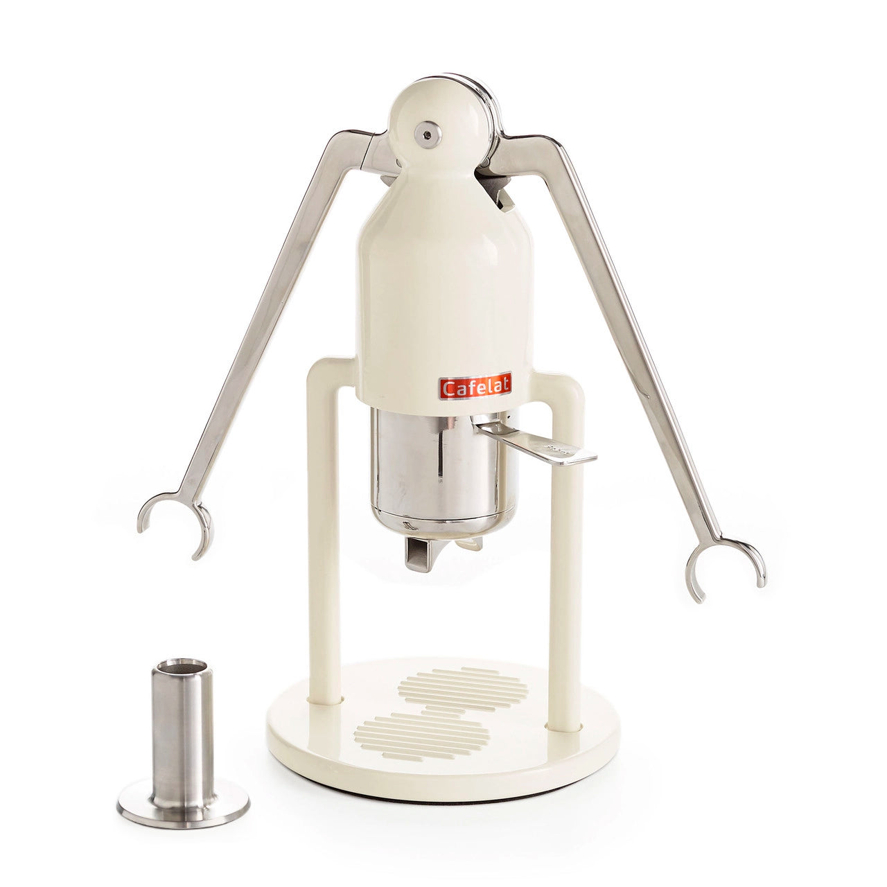 Cafelat Robot Espresso Maker, Creamy White